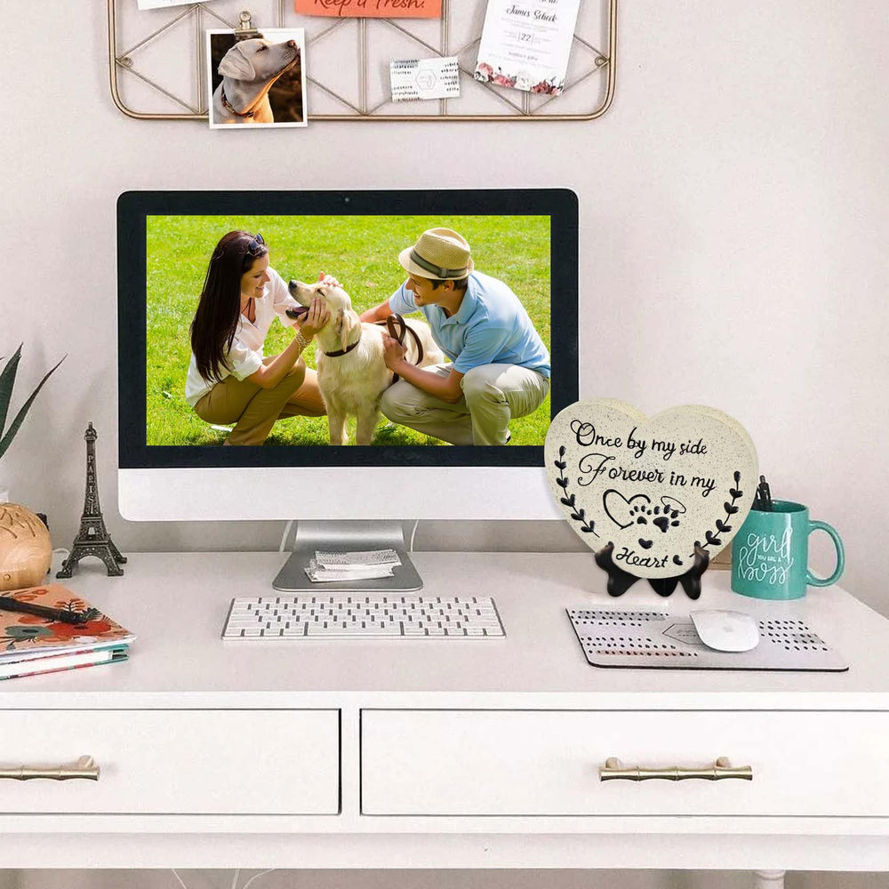 Diseño delicado en forma de corazón para perro de la marca DUMING-IN.