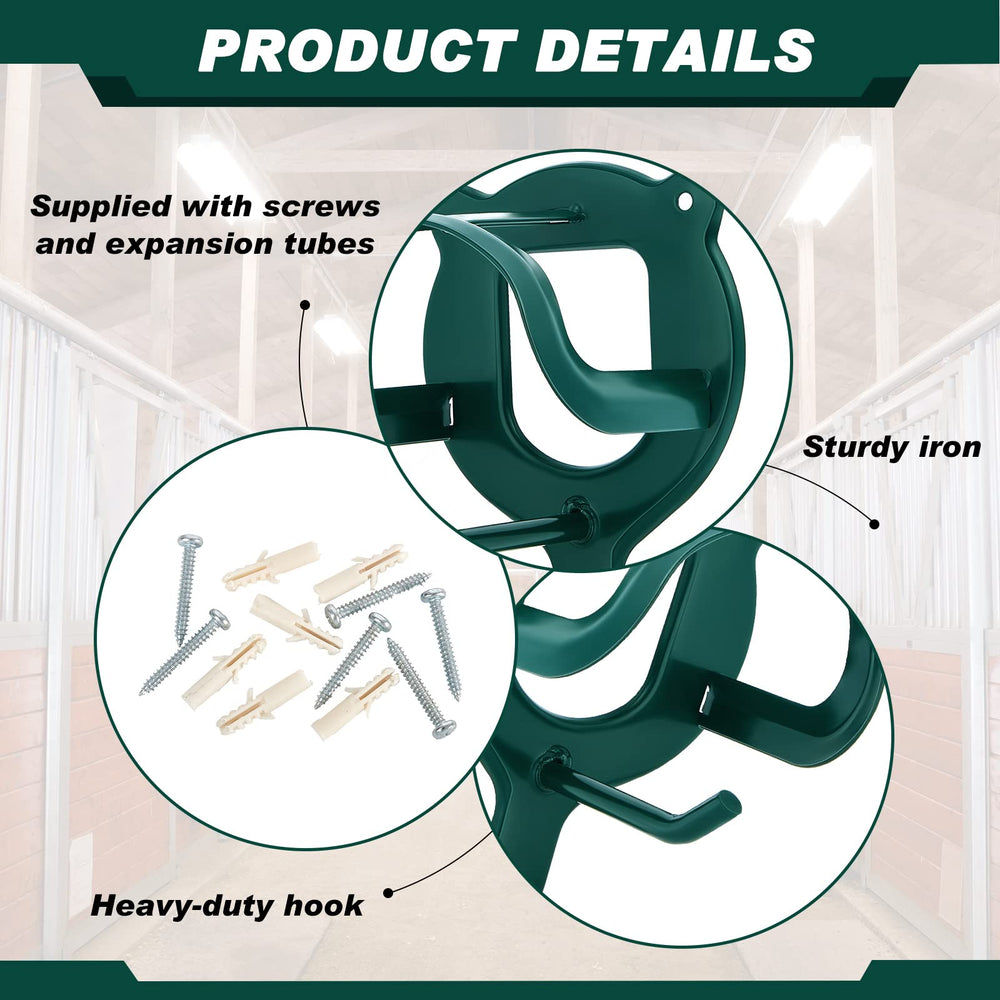 Dunzy soporte metálico verde oscuro, resistente y duradero