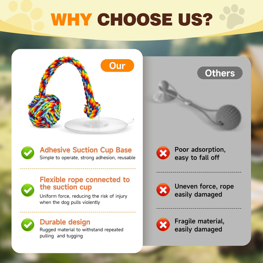 Duocharm Limpieza Dental Perro con fibras textiles suaves.