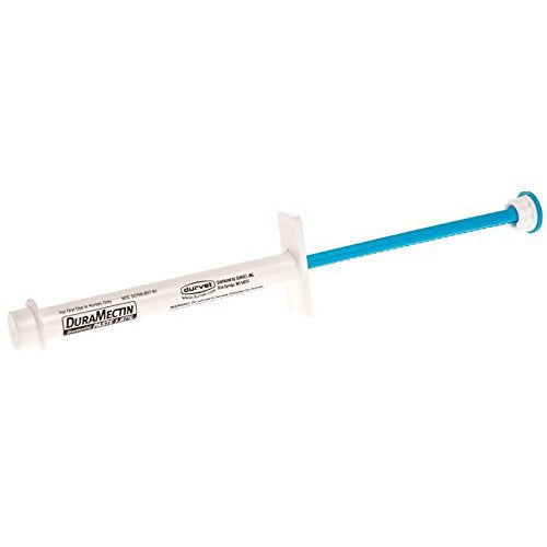 Duramectin Paste durante la aplicación, desparasitación por dosis oral en caballos