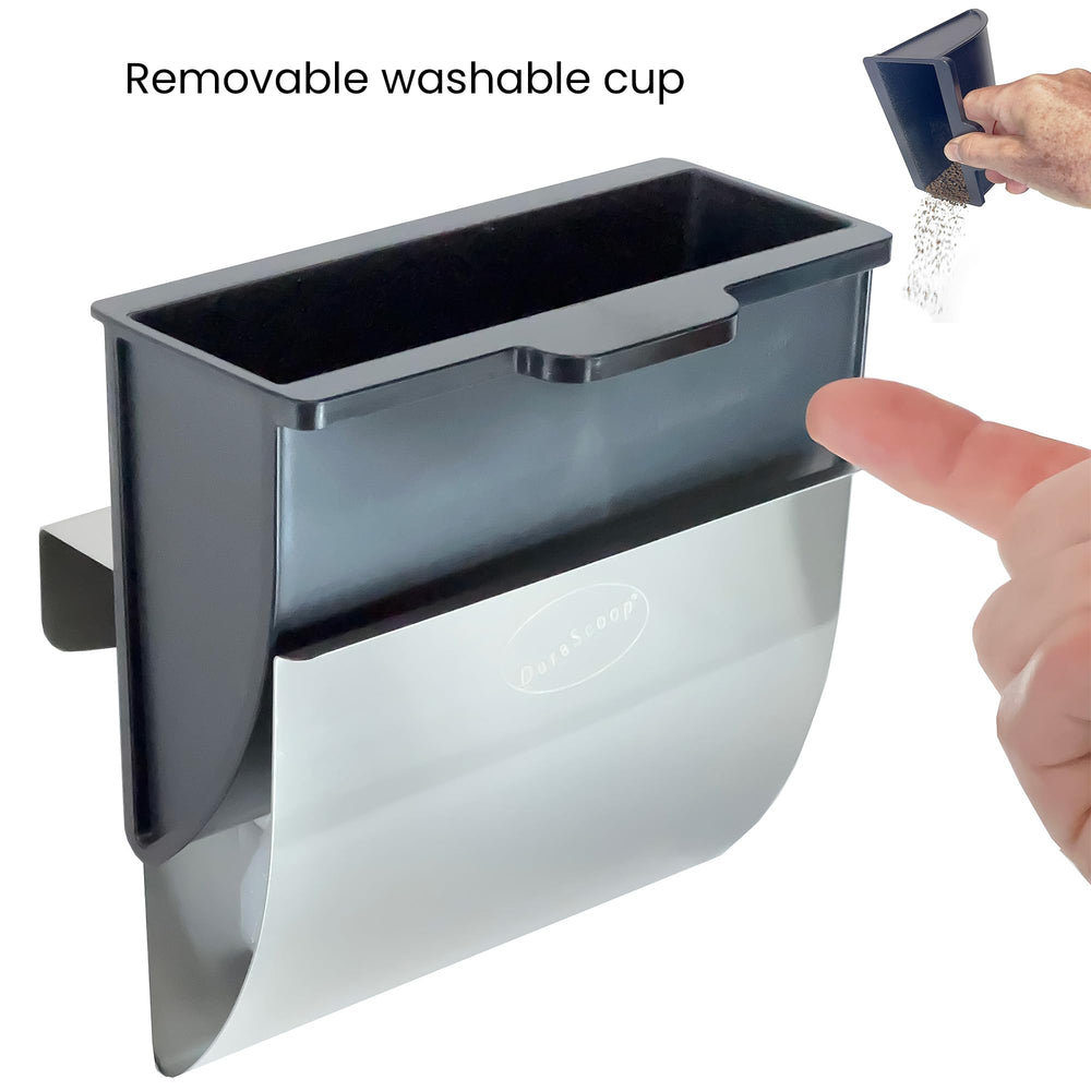 DuraScoop tamaño universal, se adapta a distintas palas.