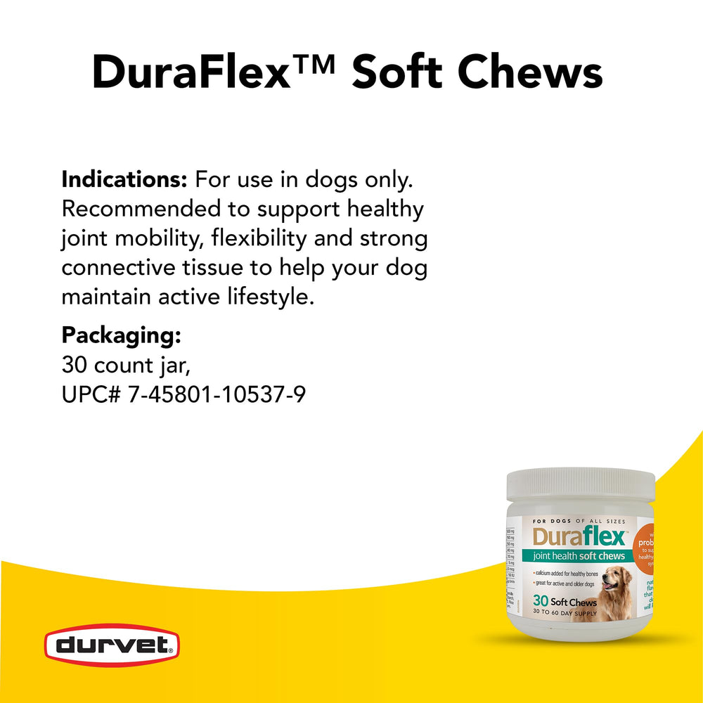 Masticables suaves Durvet Duraflex para perros de todos los tamaños