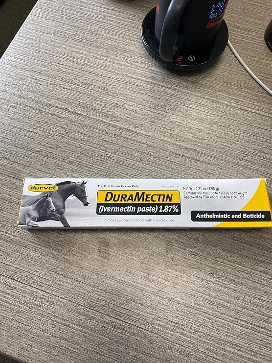 Durvet Duramectin Pasta: seguro para yeguas en embarazo