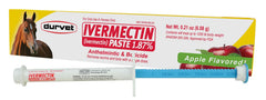 Envase compacto de Durvet ivermectina pasta para manejo y dosificación segura