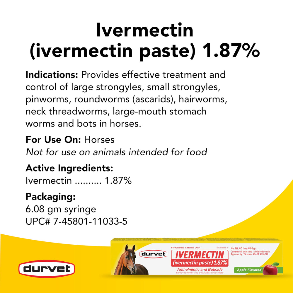 Aplicación oral sencilla con la pasta Durvet para caballos