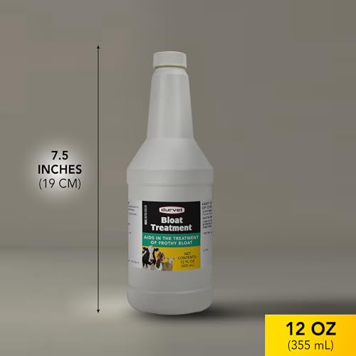 Durvet Tratamiento para Hinchazón en Ovejas, frasco 12 onzas, solución multiespecie.