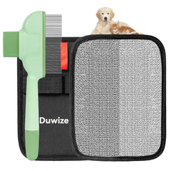 Peine antipulgas de Duwize para gatos y perros elimina pelos sueltos y nudos.