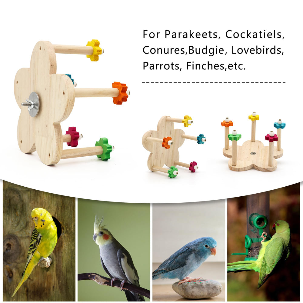 DVHEY percha para jaula, diámetro 20 cm para aves pequeñas y medianas.
