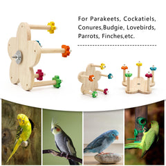 DVHEY percha para jaula, diámetro 20 cm para aves pequeñas y medianas.