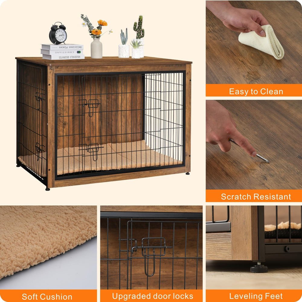 Dwanton base de madera estable para colocación segura en cualquier habitación