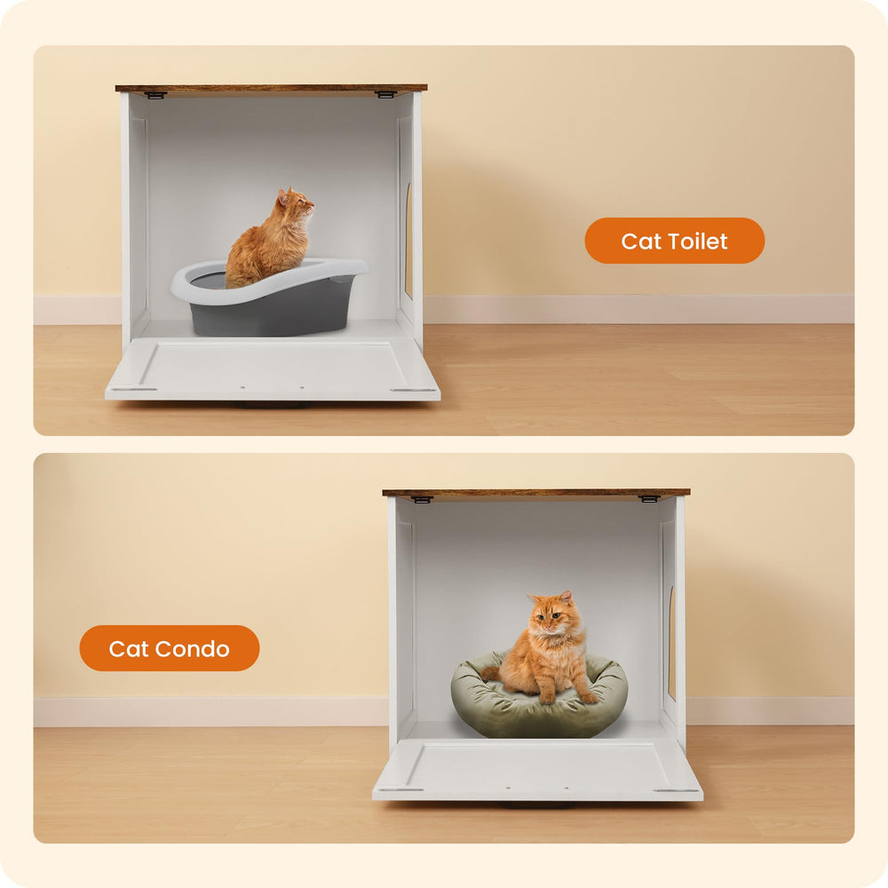 Dwanton: uso doble como mueble y refugio para gatos.