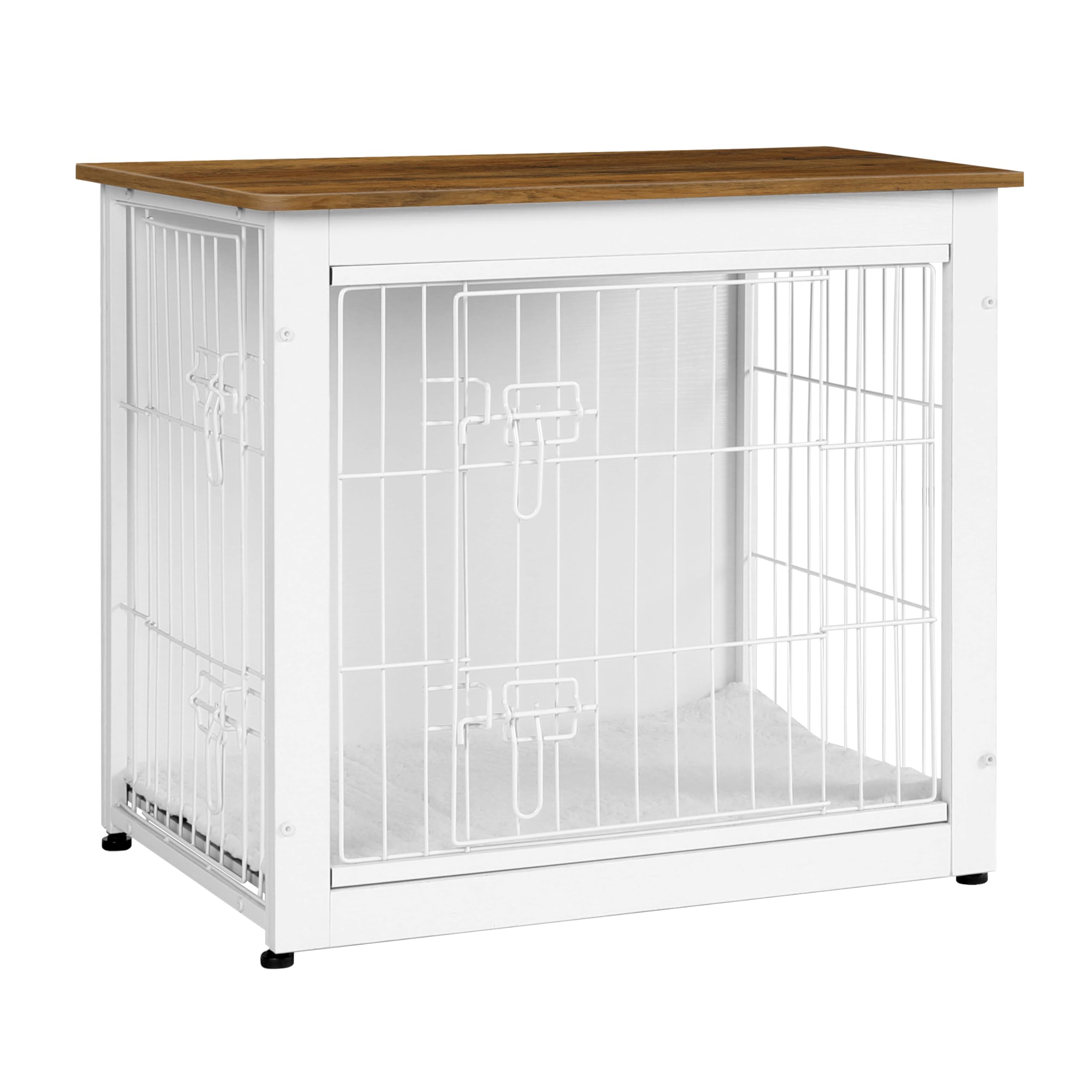 Dwanton caja para perros con puerta doble, ideal para uso diario en casa.
