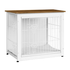 Dwanton caja para perros con puerta doble, ideal para uso diario en casa.
