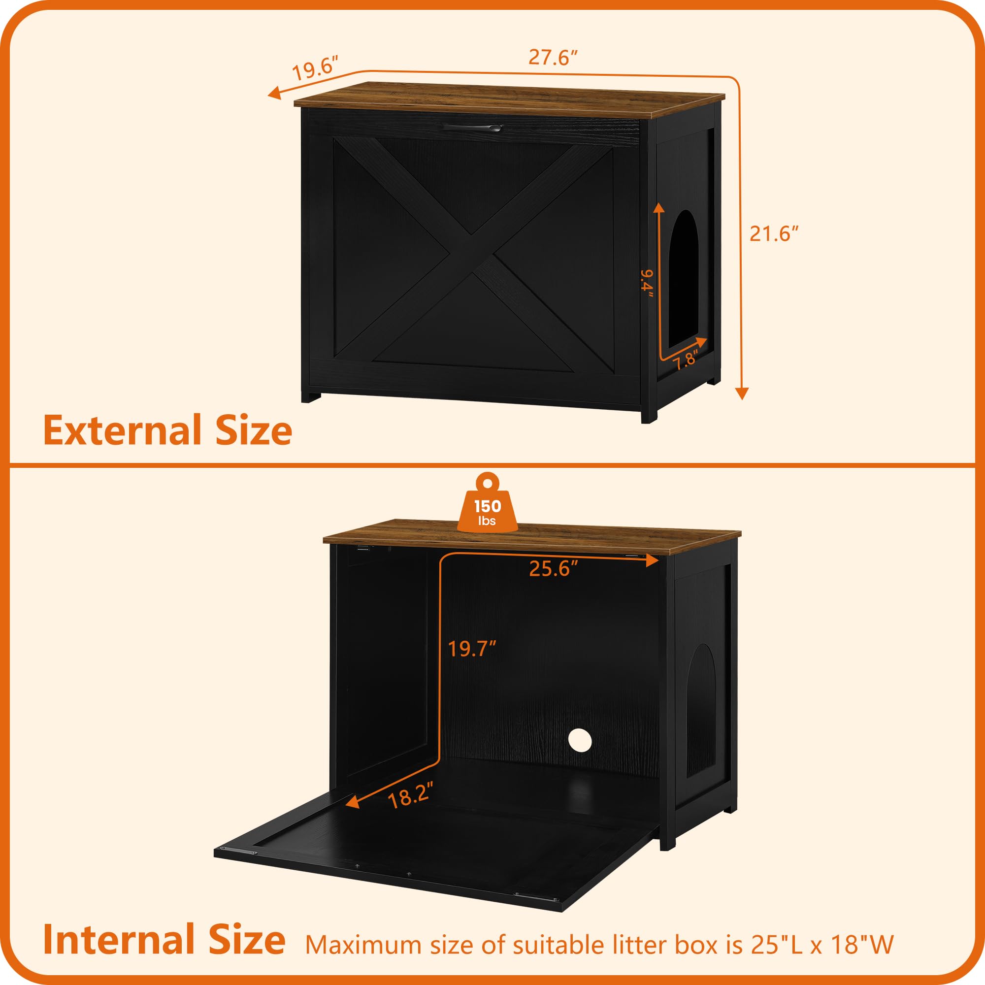Dwanton diseño patchwork mueble negro-madera realza la decoración hogareña.