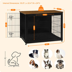 Dwanton doble puerta facilita entrada y salida del perro.