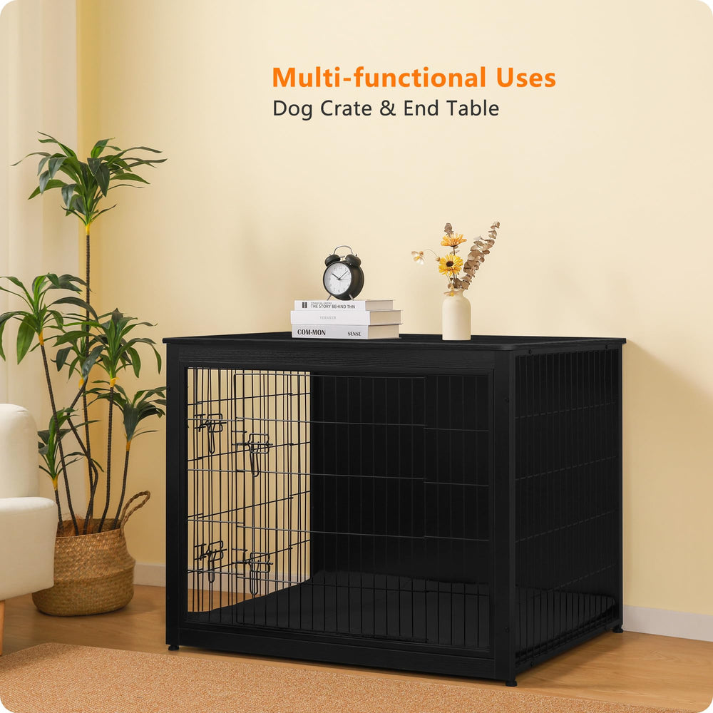 Dwanton Dog Crate Furniture, guía de tamaño para elegir la jaula adecuada.