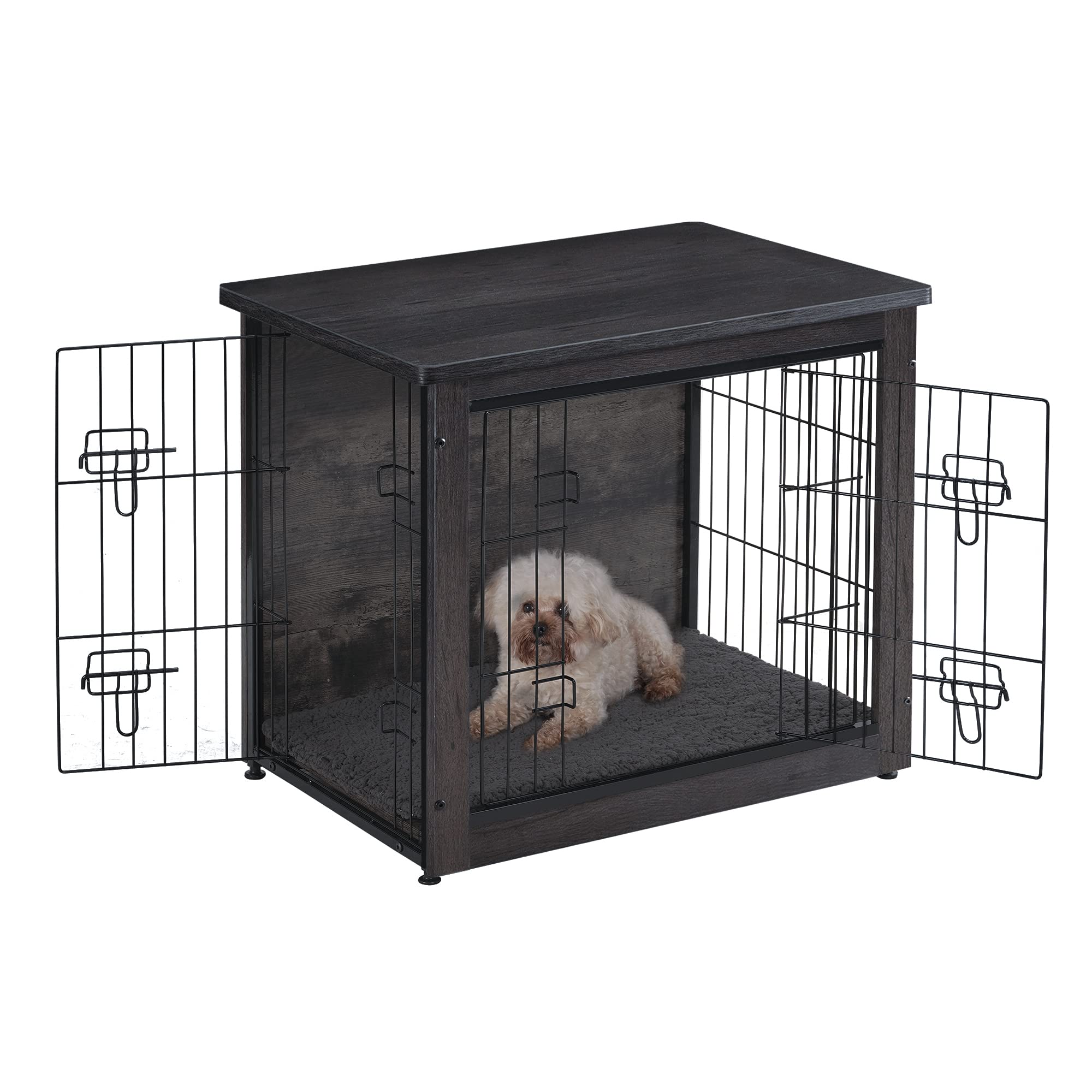 Dwanton jaula-mueble entorno interior seguro para mascotas