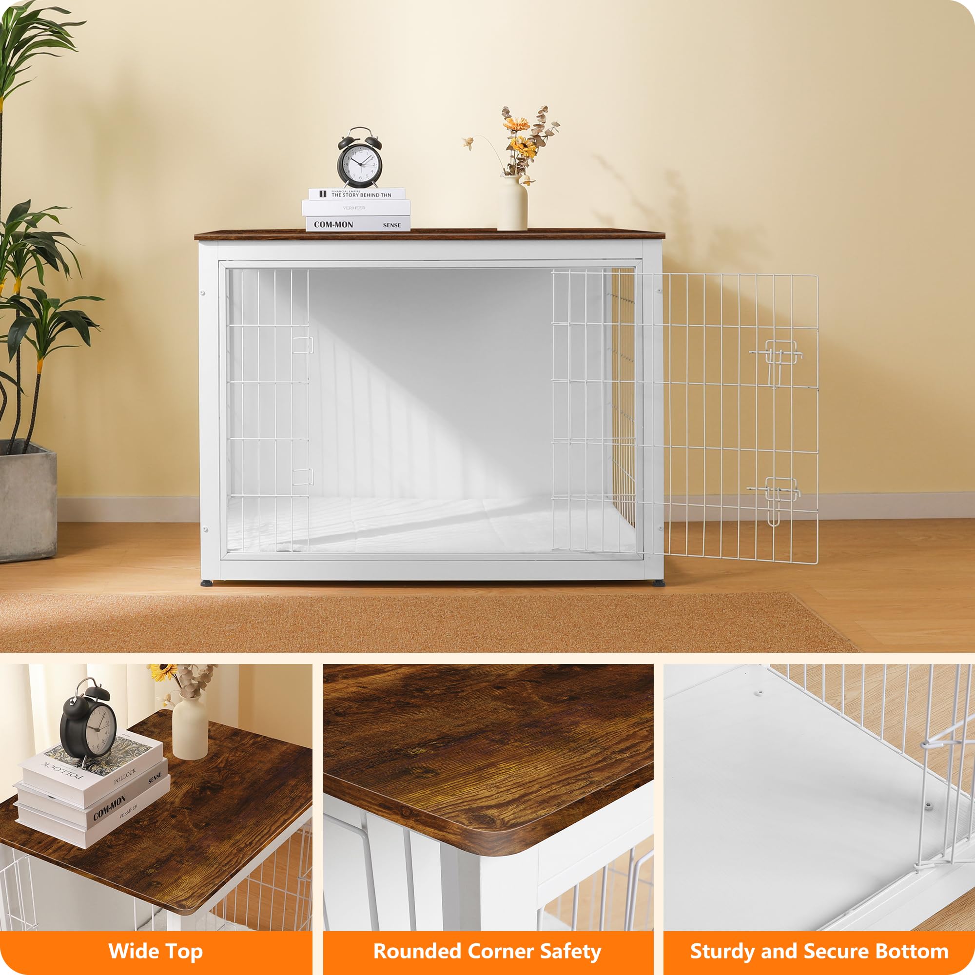 Dwanton mueble para perro crea un rincón cálido y seguro.