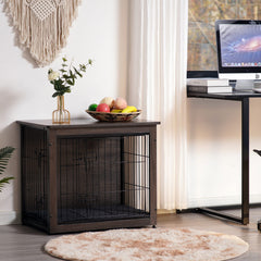 Dwanton jaula-mueble con puertas dobles facilita la entrada y salida