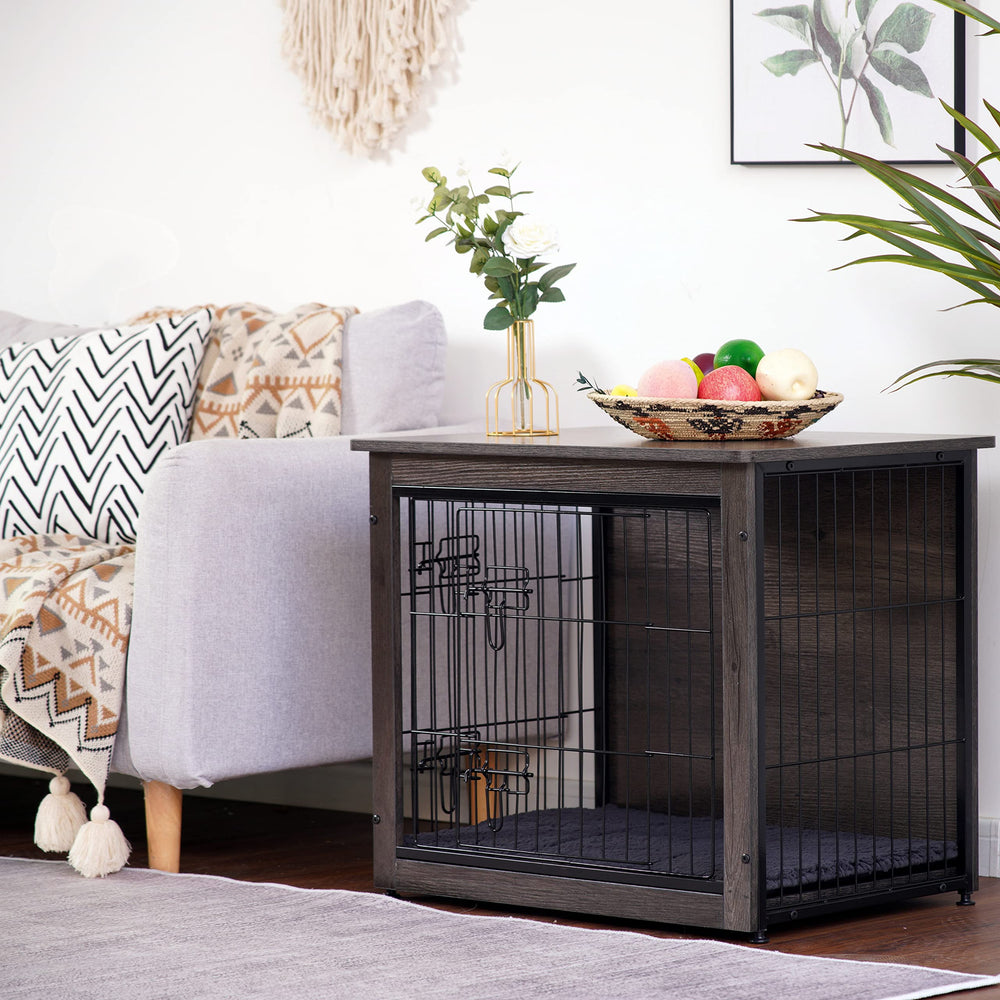 Dwanton jaula-mueble superficie decorada sirve como mesa estable