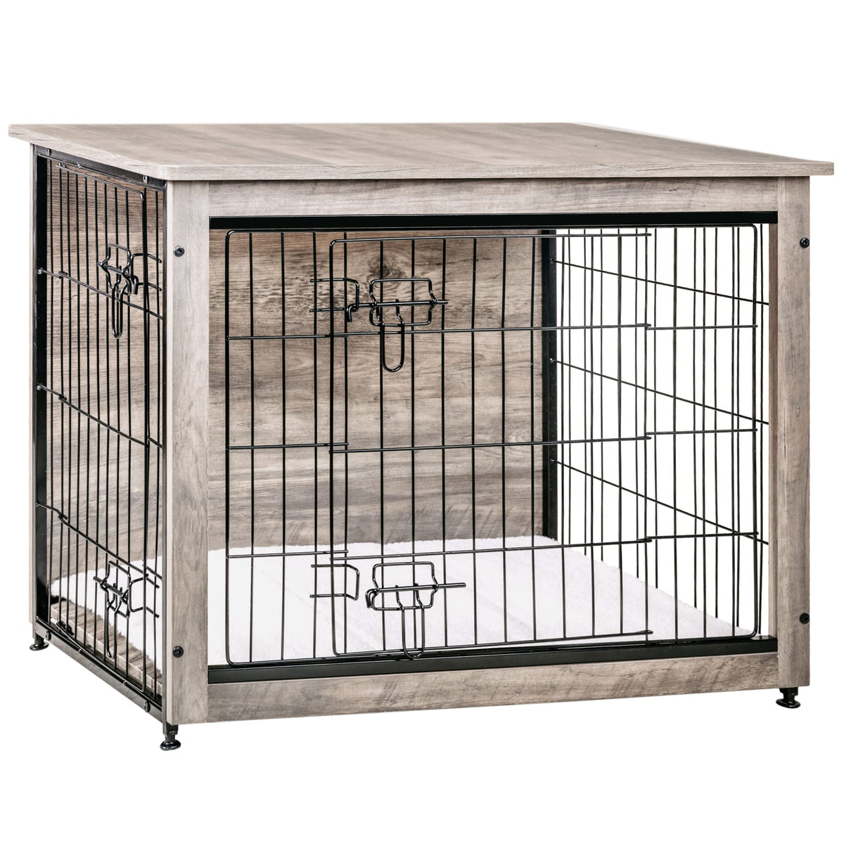 Dwanton jaula para perro con cojín, descanso cómodo para noches tranquilas.