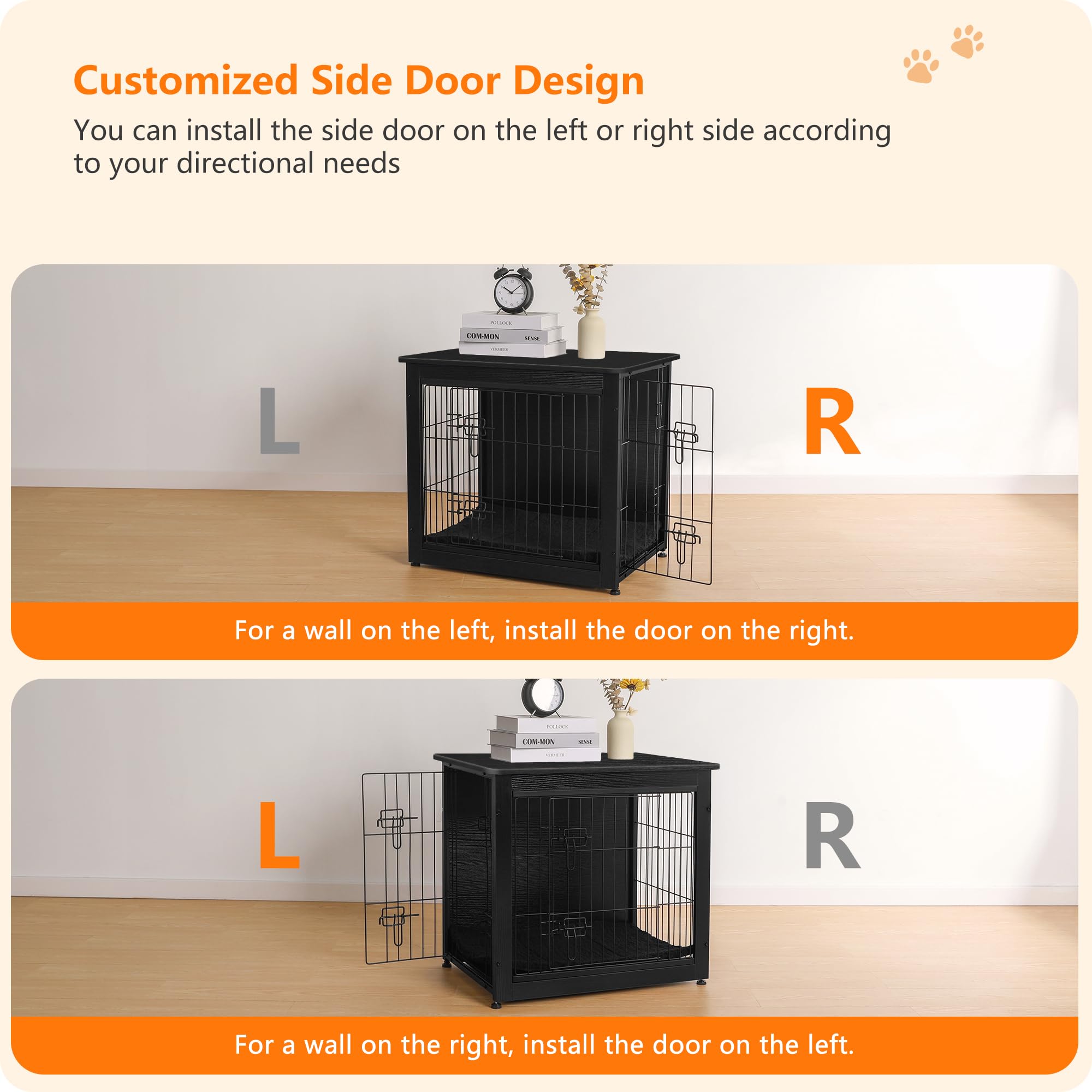 Dwanton jaula-perro construcción-madera-resistente, estructura duradera