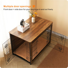 Dwanton jaula con superficie decorativa para salón, ideal para ordenar objetos.