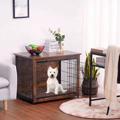 Dwanton jaula-perro-puertas-dobles: acceso cómodo para tu mascota en casa.