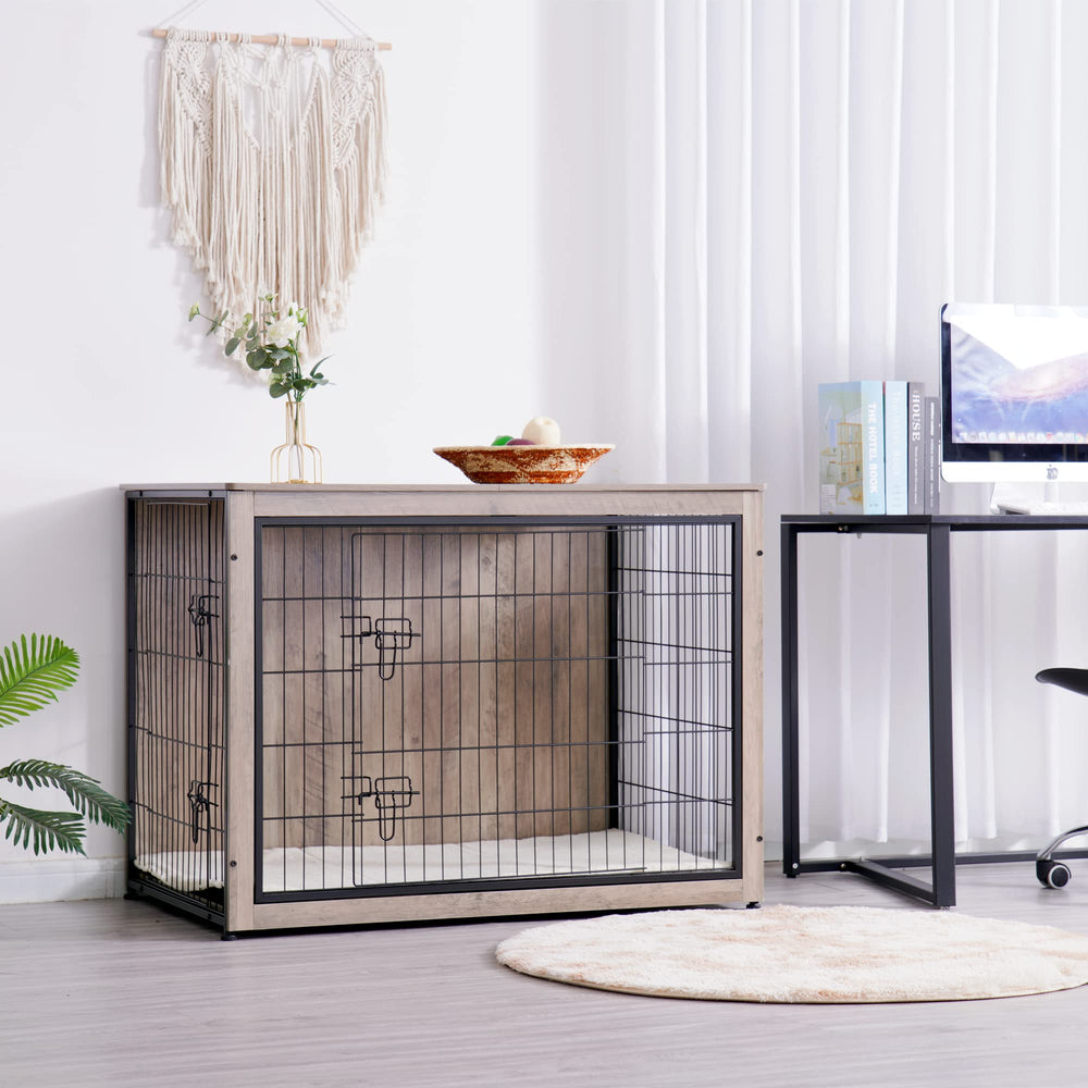 Superficie superior de la jaula Dwanton ideal para decorar o colocar objetos ligeros