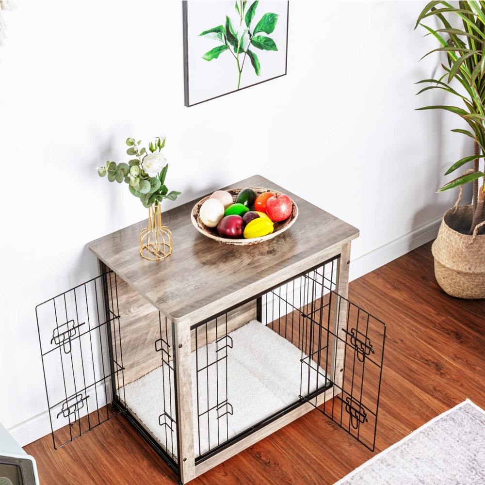 Dwanton jaula con superficie superior amplia para decoración y descanso cómodo
