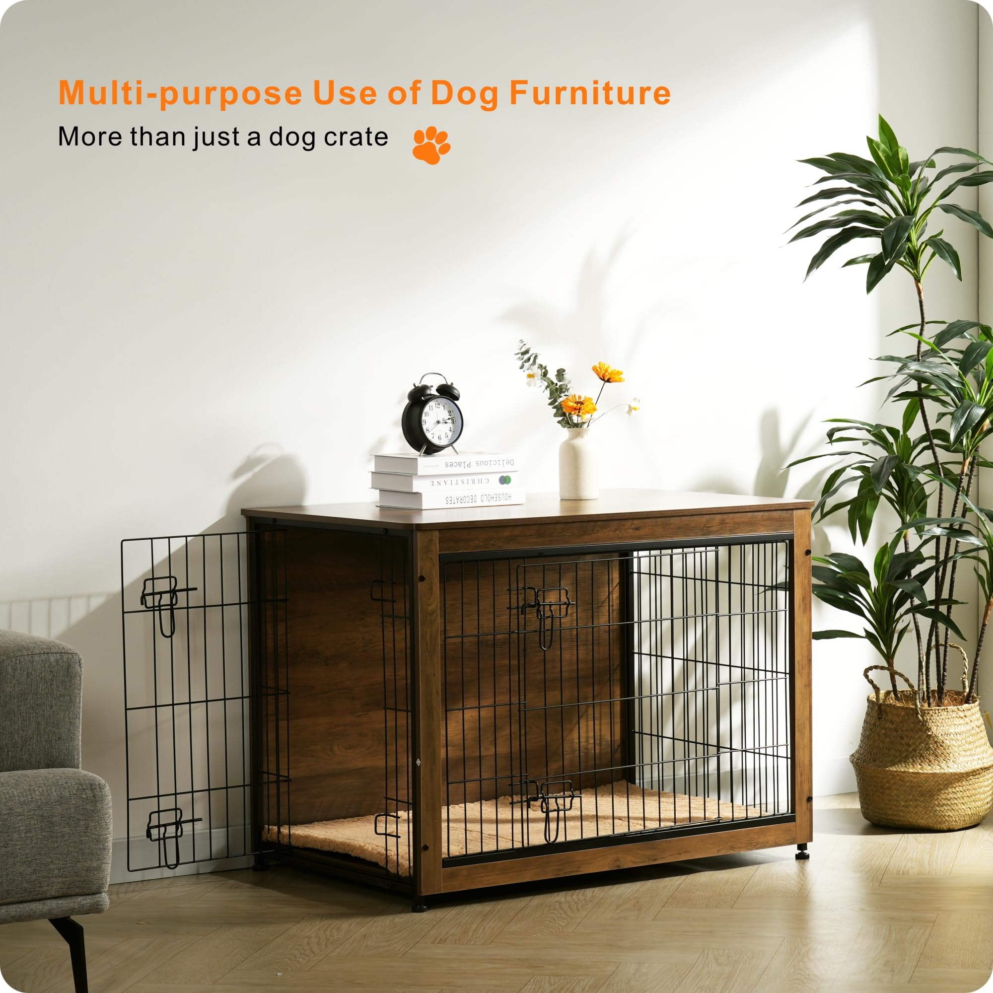 Dwanton jaula apta para salón o dormitorio, mueble versátil.