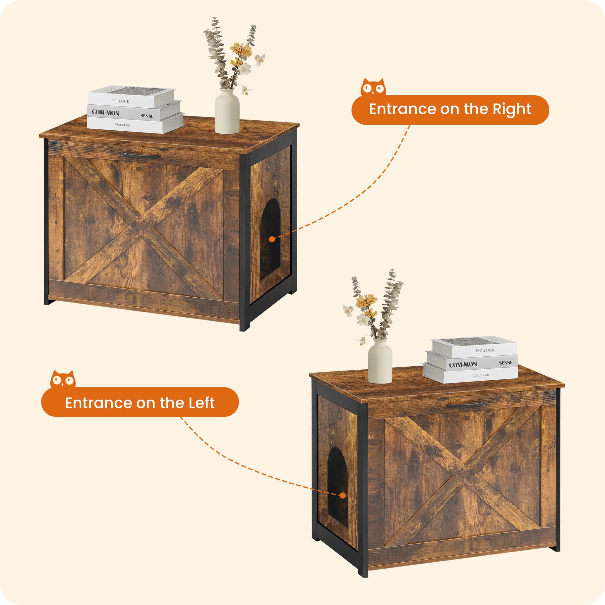 Dwanton mueble-uso-dos-en-uno-madera: versatilidad para casas con mascotas y decoración.