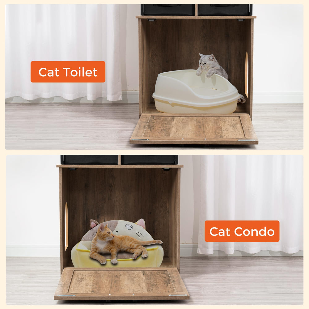 Dwanton solución integral para hogares con gatos, combinando estilo y función.