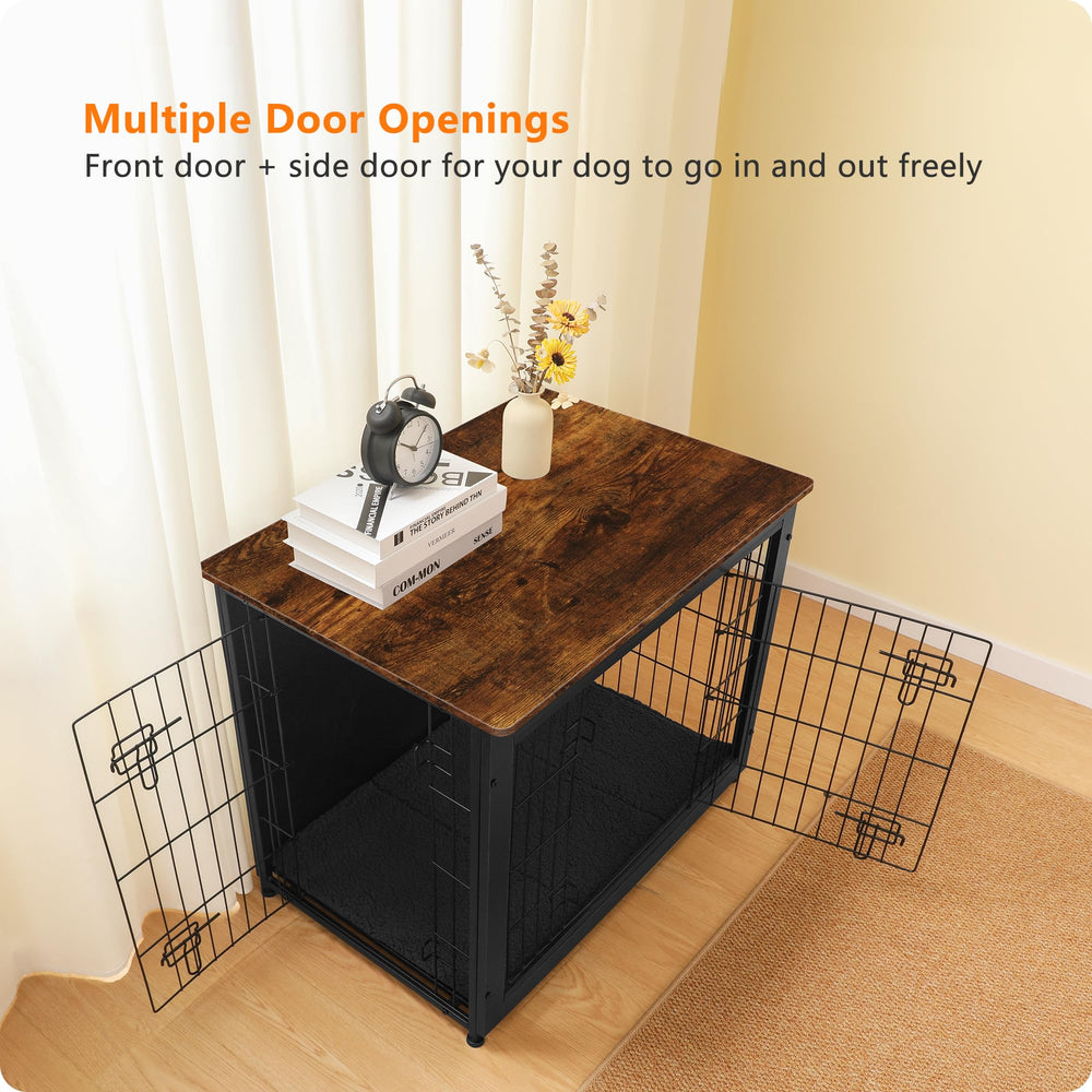 Dwanton superficie-mesa lateral muestra diseño rustico, ideal como mueble auxiliar