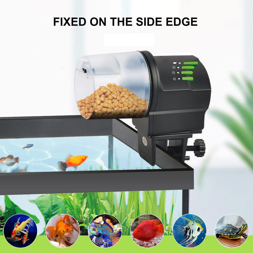 DXOPHIEX alimentador automático por batería, funciona sin enchufe