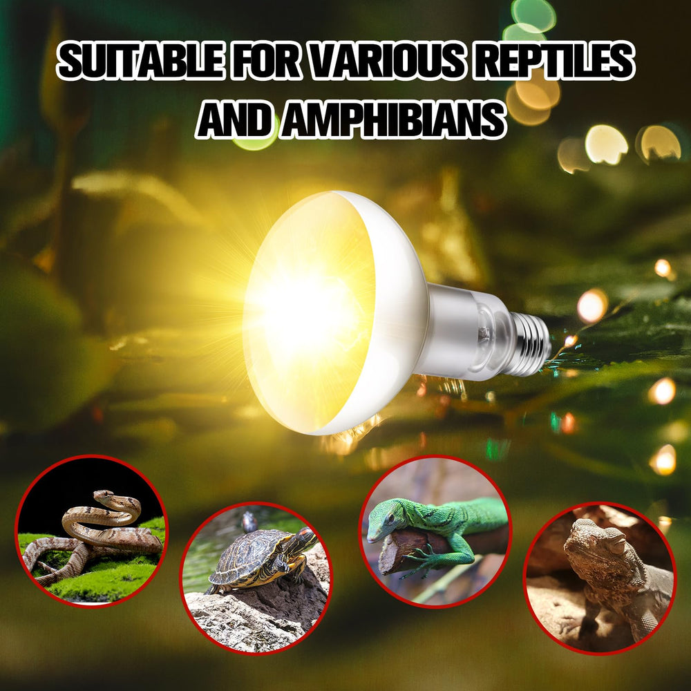 DXOPHIEX bombilla reptil en uso diario, iluminación estable.