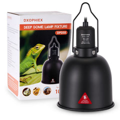 DXOPHIEX lampara-calor-reptiles-domo-profundo para calentamiento uniforme
