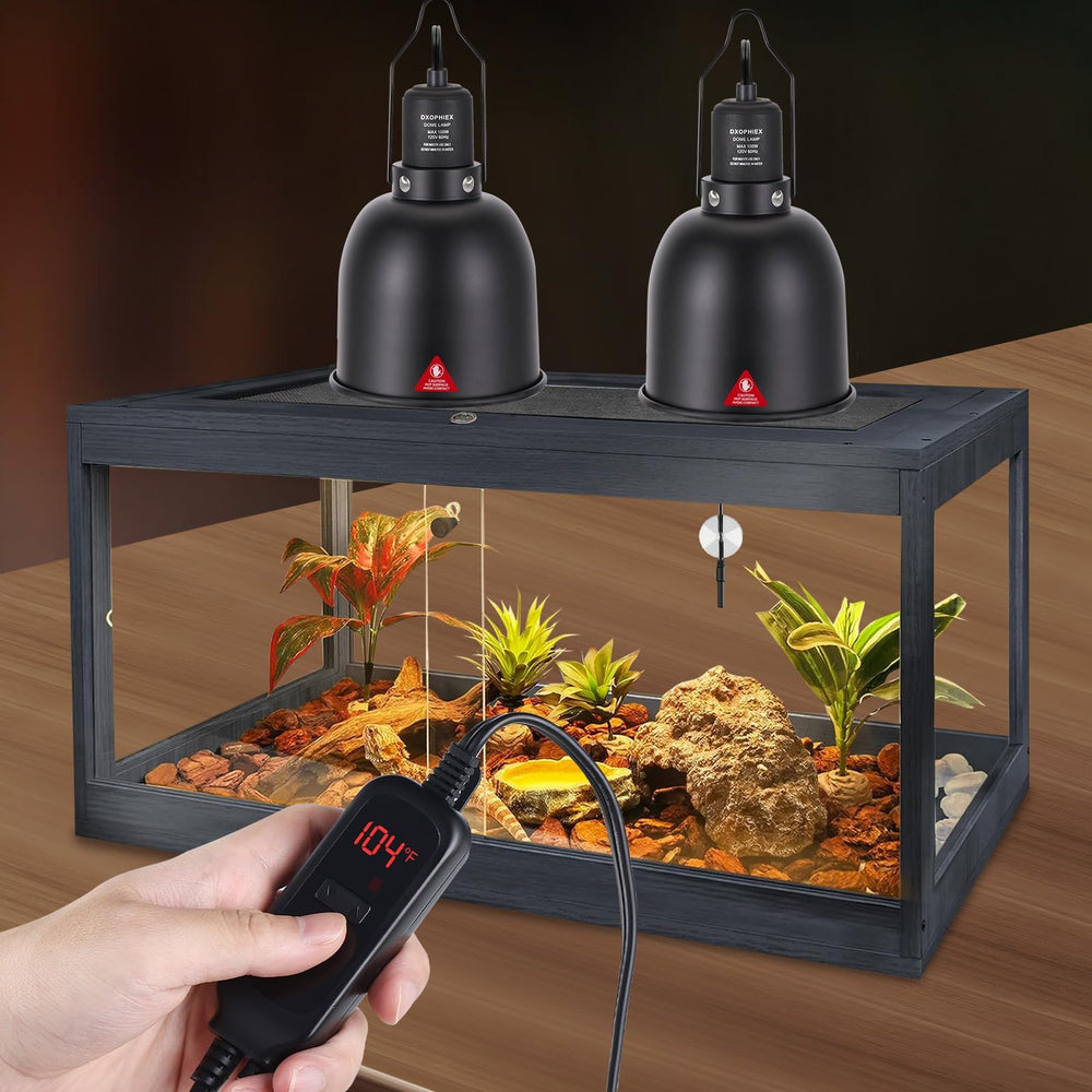 DXOPHIEX uso multifuncional en terrario para reptiles y anfibios