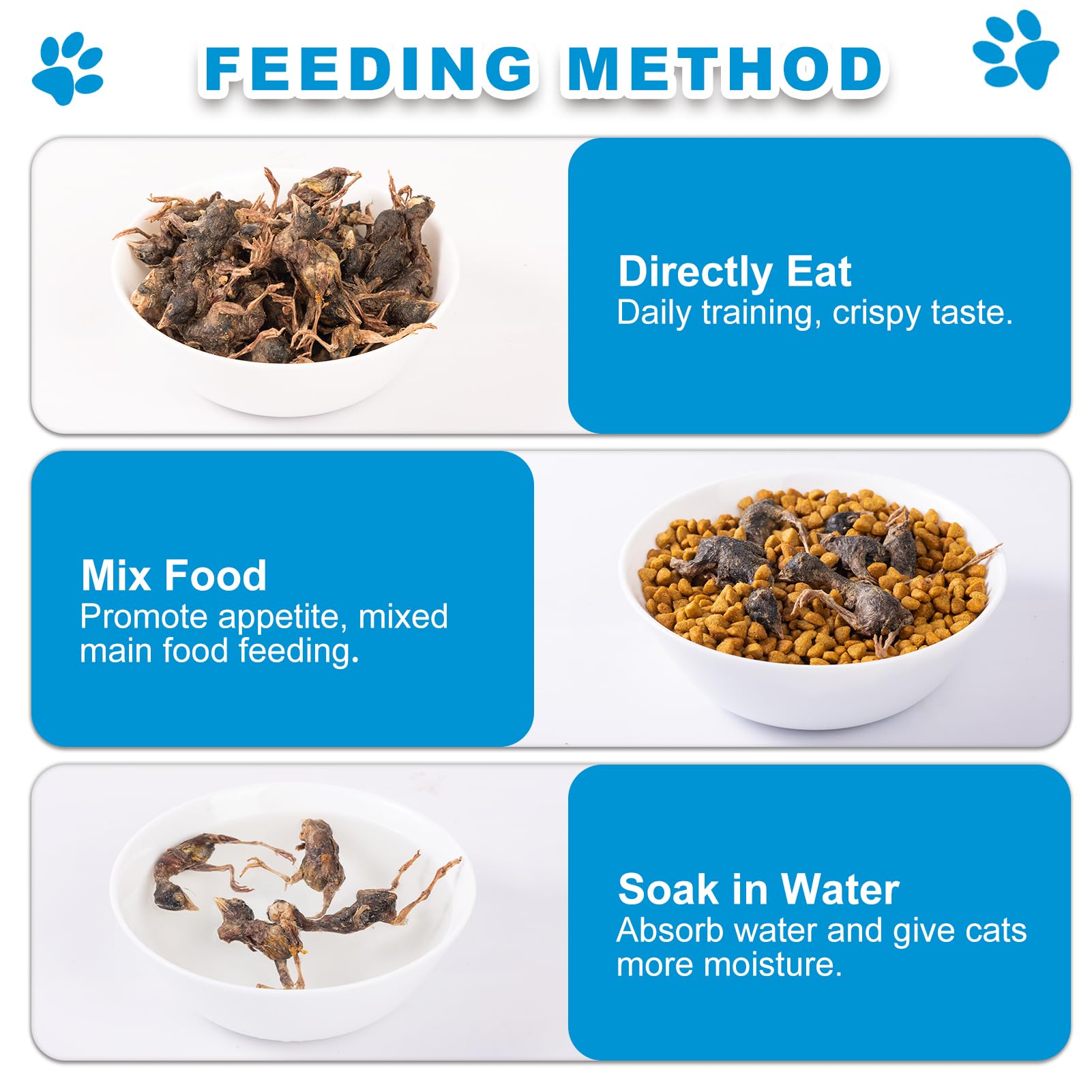 Ingrediente único codorniz: proteína animal natural para mascotas.