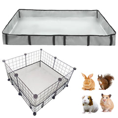 DZWLKJ forro de jaula para cobayas, base impermeable y lavable