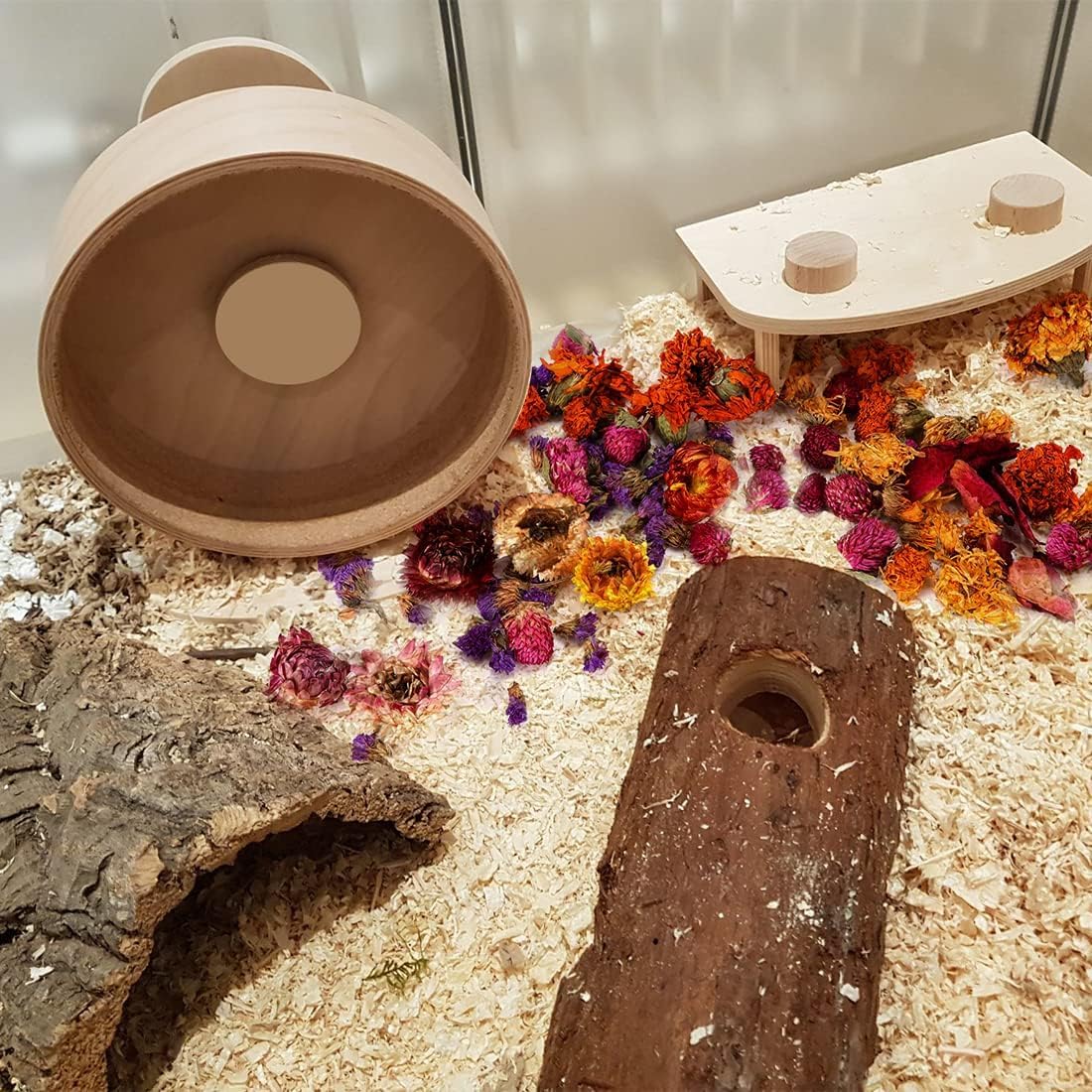 DZWLKJ olor natural para nido de hámster: ambiente fresco y agradable