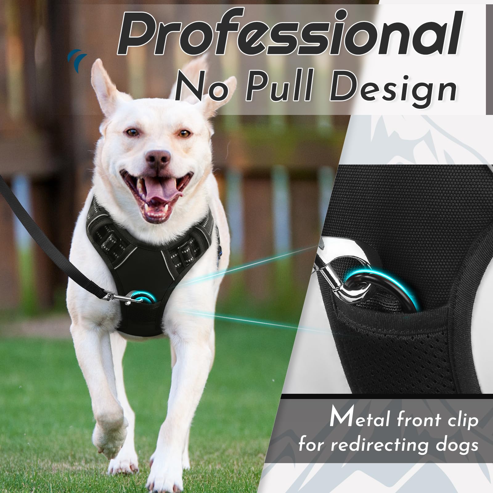 Arnés Eagloo Harness ajustes cuello-pecho: ajuste personalizado