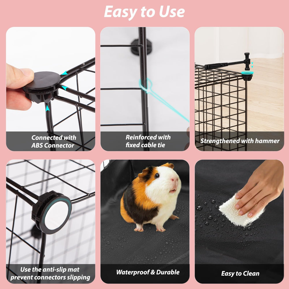 EAROND configuraciones expansibles, varias jaulas para más mascotas.