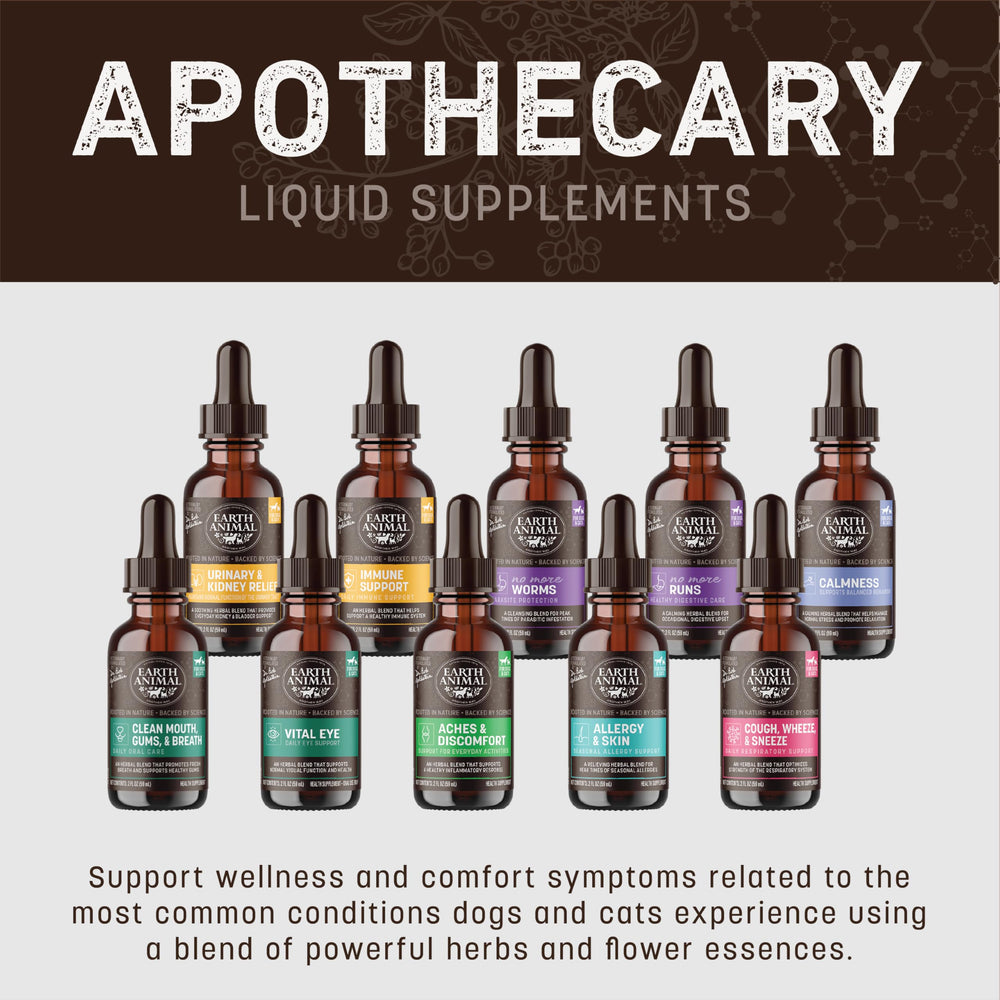 Earth Animal Apothecary productos de amor y cuidado para mascotas
