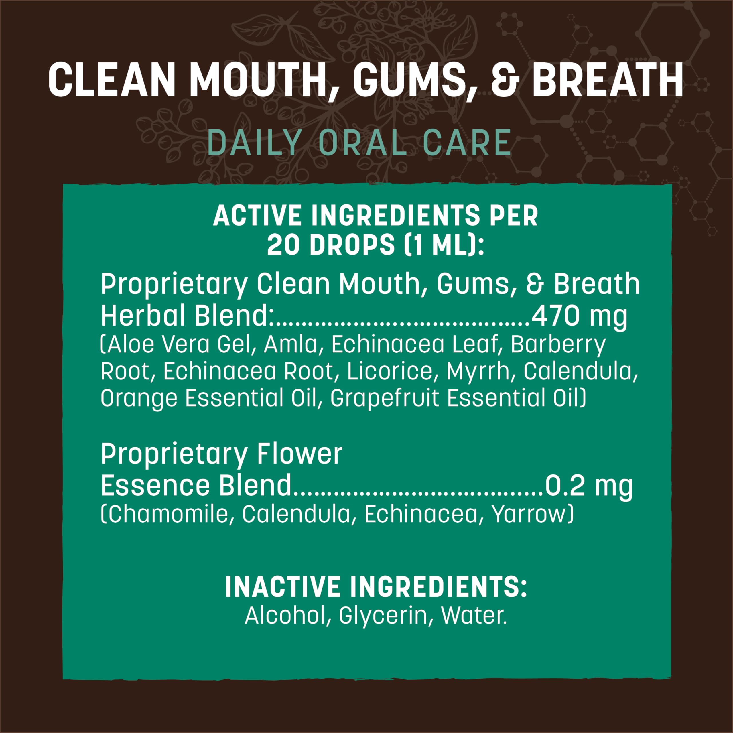 Earth Animal Apothecary gotas en agua, fácil integración diaria