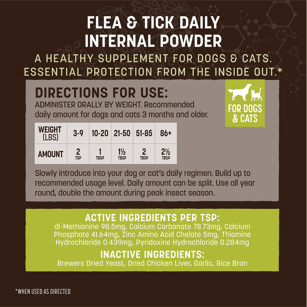 Earth Animal Apothecary mezcla de vitaminas y minerales para apoyo diario
