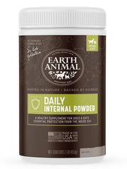 Earth Animal Apothecary polvo diario para perros y gatos, ayuda a disuadir insectos