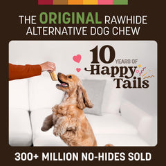 Earth Animal No Hide Chews envase de dos piezas para perros pequeños