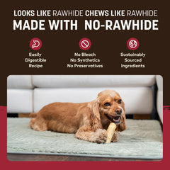 Earth Animal No Hide Chews: 7 ingredientes simples para una alternativa natural.