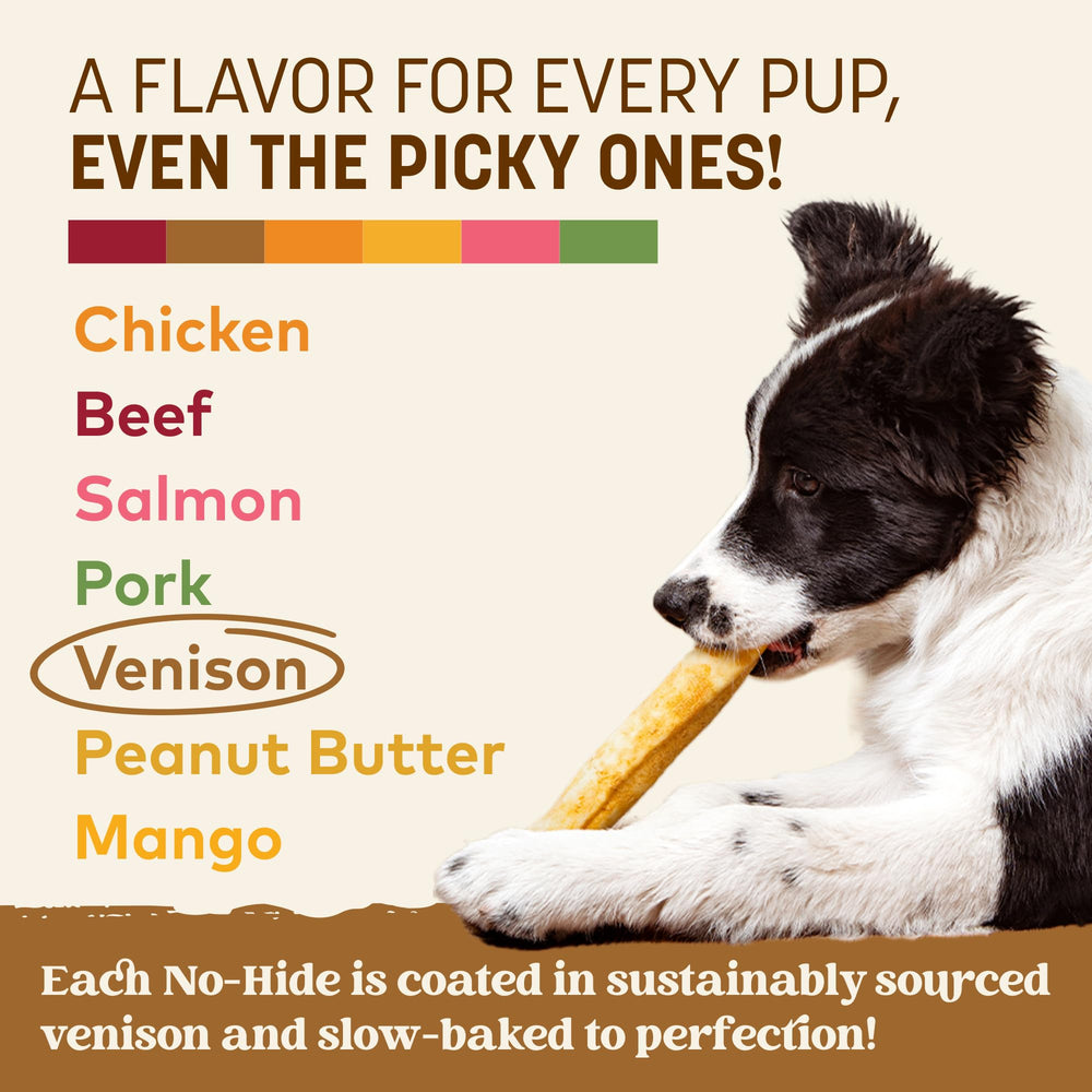 Earth Animal No Hide Chews: para perros medianos que requieren masticación constante.